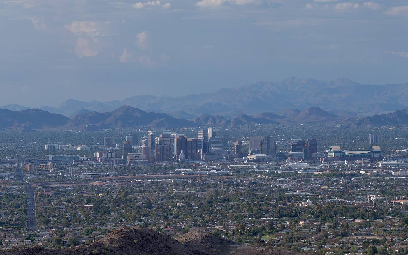 Downtown Phoenix skyline